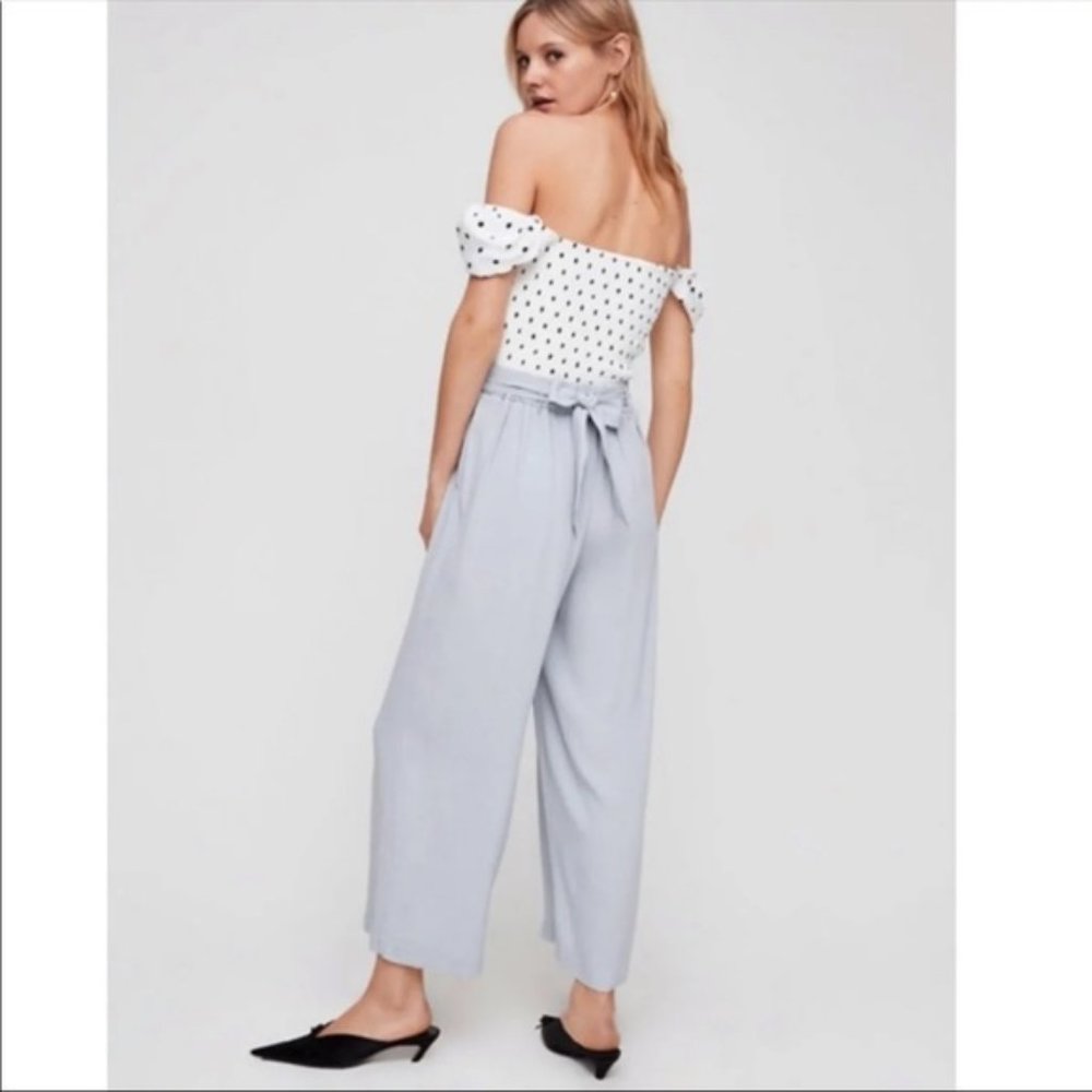 Aritzia Wilfred Faun Pants in Light Blue, Size Small